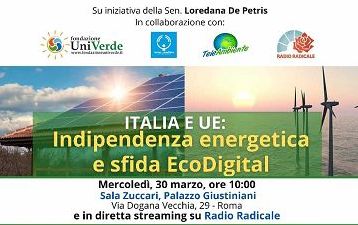 Indipendenza energetica, Conte chiude convegno domani al Senato